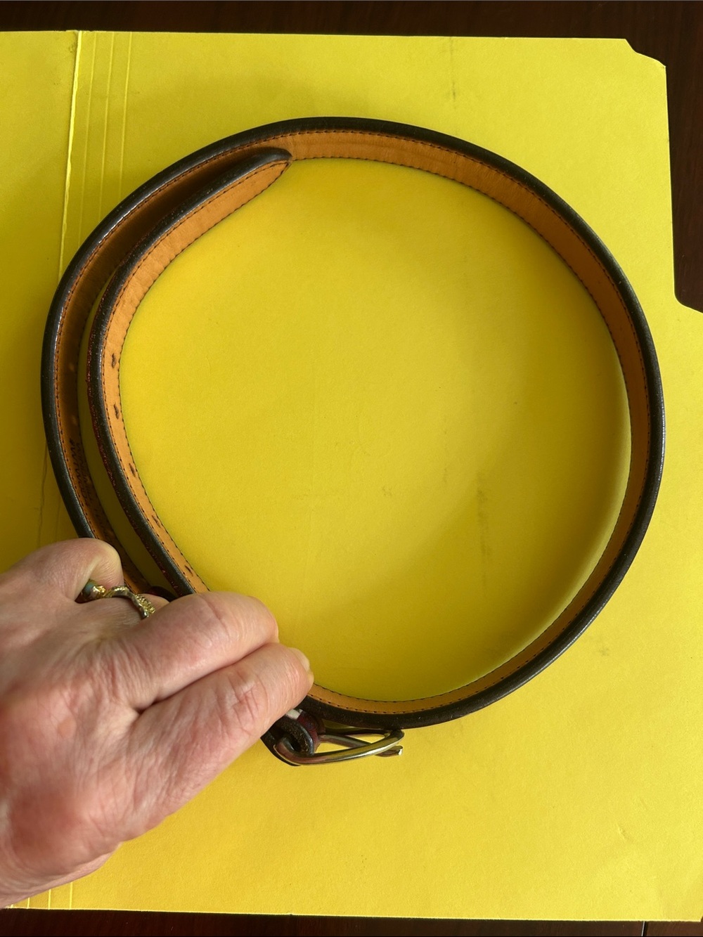 NWT WINDMILL Handtooled BELT #WTWOD4
